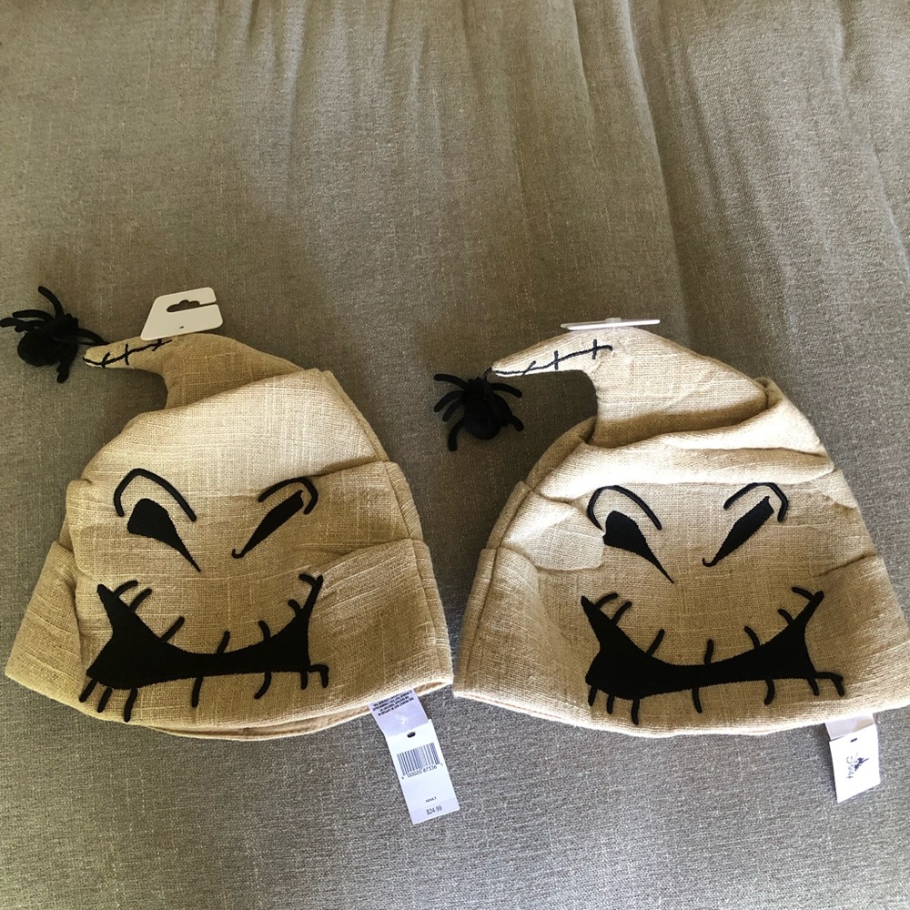 TWO Oogie Boogie Hats